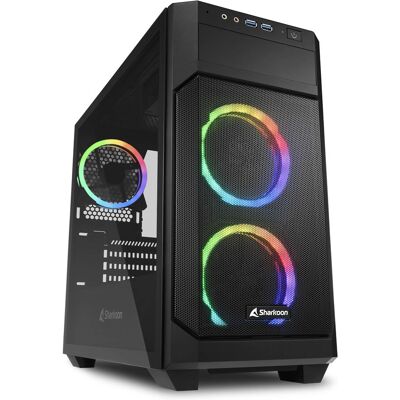 Sharkoon V1000 RGB Micro Tour - Boîtier PC Sharkoon V1000 RGB Micro Tour - Boîtier PC