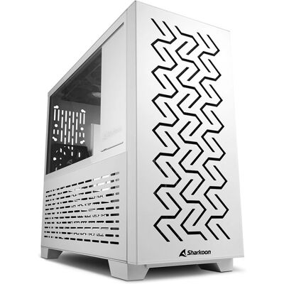 Sharkoon MS-Z1000 Micro Tower Blanc - Boîtier PC - Publicité Sharkoon MS-Z1000 Micro Tower Blanc - Boîtier PC - Publicité