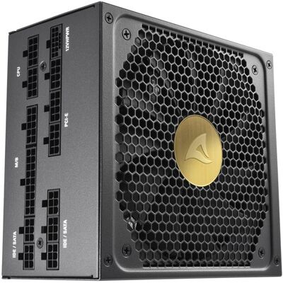 Strømforsyning Sharkoon Rebel P30 Gold - 1000W, Sort, Modulær, ATX 3.0 Strømforsyning Sharkoon Rebel P30 Gold - 1000W, Sort, Modulær, ATX 3.0