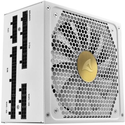 Sharkoon Rebel P30 Gold Áramforrás - 1000W, Moduláris, Fehér Sharkoon Rebel P30 Gold Áramforrás - 1000W, Moduláris, Fehér