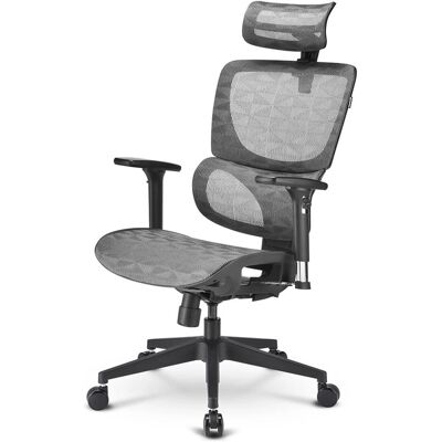 Silla de Oficina de Malla Sharkoon OfficePal C30M - Soporte Ajustable Silla de Oficina de Malla Sharkoon OfficePal C30M - Soporte Ajustable