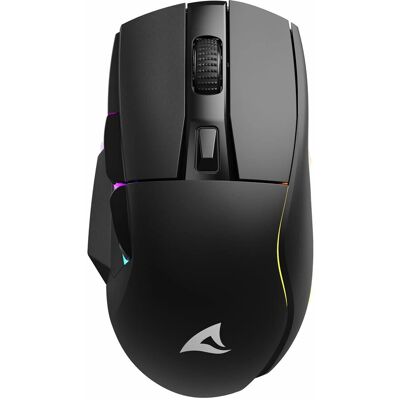 Sharkoon SGM50W játékegér - Vezeték nélküli, 6400 DPI, Jobbkezes Sharkoon SGM50W játékegér - Vezeték nélküli, 6400 DPI, Jobbkezes