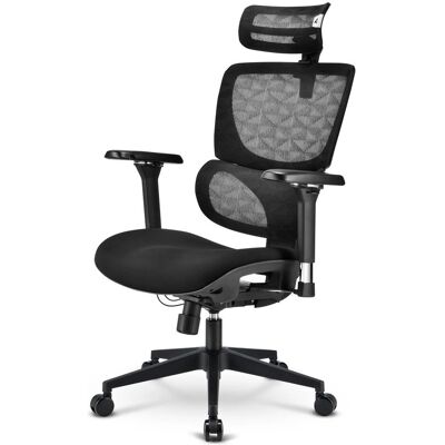 Sharkoon OfficePal C40 Ergonomischer Bürostuhl mit Mesh-Rückenlehne & Polster Sharkoon OfficePal C40 Ergonomischer Bürostuhl mit Mesh-Rückenlehne & Polster
