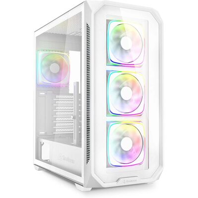 Sharkoon AK5G RGB Vit ATX - PC-skydd Sharkoon AK5G RGB Vit ATX - PC-skydd