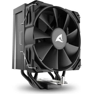 Sharkoon A50 CPU-koeler - Zwart - 120mm Sharkoon A50 CPU-koeler - Zwart - 120mm