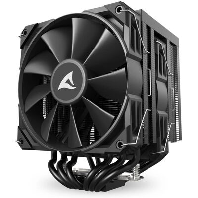 Sharkoon A60 CPU-koeler - Lucht, Zwart Sharkoon A60 CPU-koeler - Lucht, Zwart