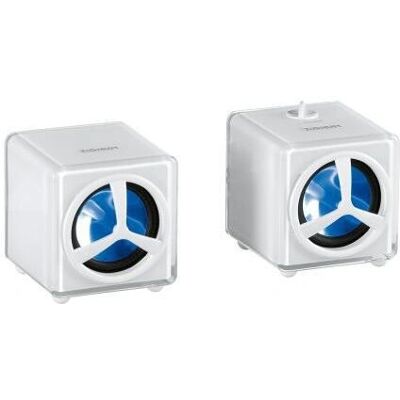 Zignum SPK-ZG-2005U-W Haut-parleur Filaire Blanc 1.2W - Publicité Zignum SPK-ZG-2005U-W Haut-parleur Filaire Blanc 1.2W - Publicité