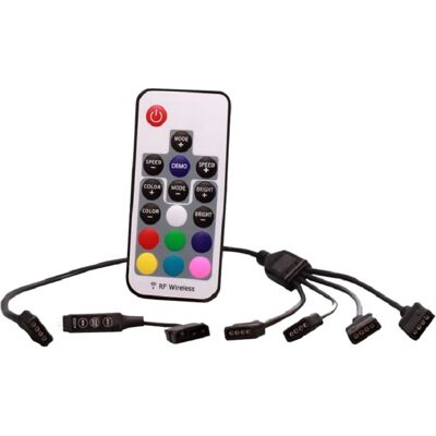 Xilence XZ170 RGB Kontrollset - RGB/ARGB Kompatibel, Fernbedienung Xilence XZ170 RGB Kontrollset - RGB/ARGB Kompatibel, Fernbedienung