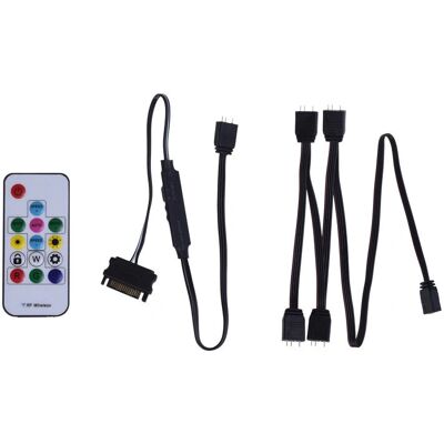 Xilence XZ171 Afstandsbediening - RGB/ARGB - Wit Xilence XZ171 Afstandsbediening - RGB/ARGB - Wit