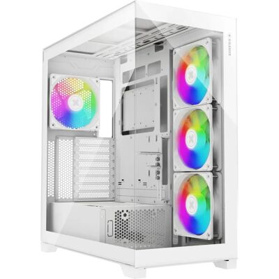 Xilence XG272 Wit PC-behuizing - ARGB Aquarium Stijl Xilence XG272 Wit PC-behuizing - ARGB Aquarium Stijl