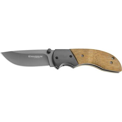 Nóż Boker Magnum 01Mb760 Drop Point Drewniany - Nóż Nóż Boker Magnum 01Mb760 Drop Point Drewniany - Nóż