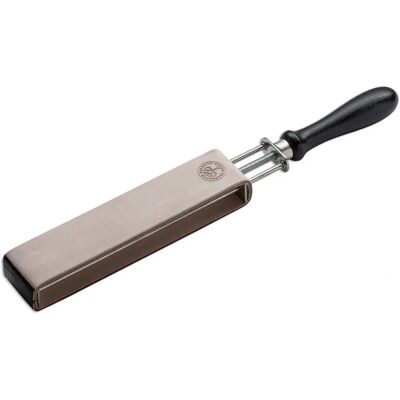 Böker Ceinture en Cuir pour Rasoir - Tendeur - Publicité Böker Ceinture en Cuir pour Rasoir - Tendeur - Publicité