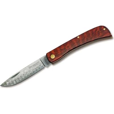Böker Magnum Snake Rangebuster Damascus - Modelo 01RY141DAM - Faca de cavalheiro Böker Magnum Snake Rangebuster Damascus - Modelo 01RY141DAM - Faca de cavalheiro