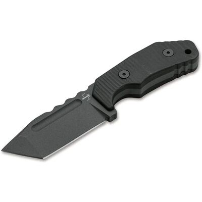 Böker Plus Little Dvalin Black Tanto - Fixo Faca Böker Plus Little Dvalin Black Tanto - Fixo Faca