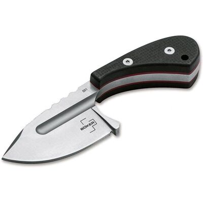 Böker Plus Sigyn - Faca de pescoço Drop Point - 5cm - G10 - bainha Kydex Böker Plus Sigyn - Faca de pescoço Drop Point - 5cm - G10 - bainha Kydex