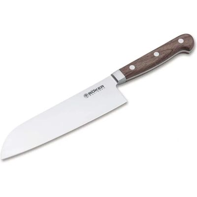 Cuchillo Santoku Heritage Böker Manufaktur Solingen - 17,8cm - Nogal - Cuchillo de cocina Cuchillo Santoku Heritage Böker Manufaktur Solingen - 17,8cm - Nogal - Cuchillo de cocina