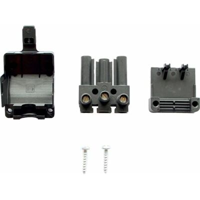 Wolf Modell 2794020 - 3-poliger schwarzer Stecker für R31, R32, R32/2, R32/4 Wolf Modell 2794020 - 3-poliger schwarzer Stecker für R31, R32, R32/2, R32/4