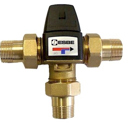 Wolf Wassermischer 2744370 - Thermostatischer Wasserhahn für Warmwasser und Solar Wolf Wassermischer 2744370 - Thermostatischer Wasserhahn für Warmwasser und Solar
