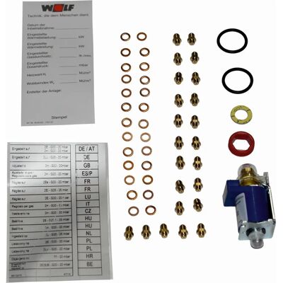 Wolf E 8601298 - Umrüstsatz für Erd- und Flüssiggas Wolf E 8601298 - Umrüstsatz für Erd- und Flüssiggas