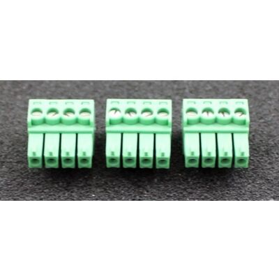 Connecteur électrique Wolf Modèle 2744822 Vert à 4 broches - Electrical Connector - Publicité Connecteur électrique Wolf Modèle 2744822 Vert à 4 broches - Electrical Connector - Publicité