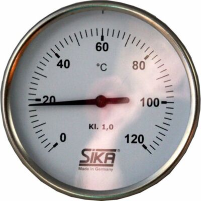 Wolf NG80 L Bimetall-Thermometer - Thermometer Wolf NG80 L Bimetall-Thermometer - Thermometer