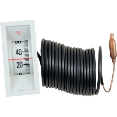 Termómetro a distancia Wolf 0-120°C 2400mm - Sensor de temperatura Termómetro a distancia Wolf 0-120°C 2400mm - Sensor de temperatura