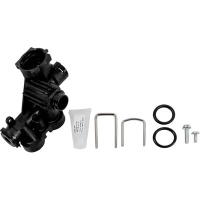Wolf 2074649 Hydraulik Rücklaufblock - Heizwasser ohne Drucksensor Wolf 2074649 Hydraulik Rücklaufblock - Heizwasser ohne Drucksensor