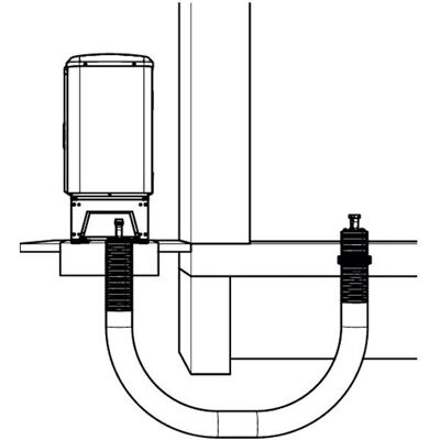 WOLF GmbH DN 200/32 - 5 m CHA Installationssatz Bodenplatteneinführung WOLF GmbH DN 200/32 - 5 m CHA Installationssatz Bodenplatteneinführung