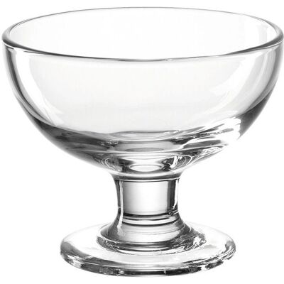LEONARDO Cucina Bol à dessert - 10x12x12 cm - Verre transparent LEONARDO Cucina Bol à dessert - 10x12x12 cm - Verre transparent
