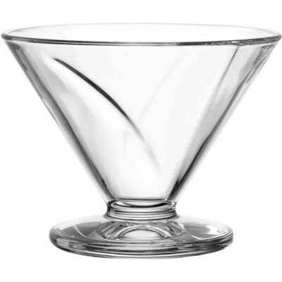 LEONARDO CONO Eisschale - 4er-Set, 270 ml, transparent LEONARDO CONO Eisschale - 4er-Set, 270 ml, transparent