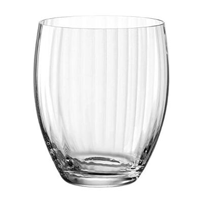 Leonardo Poesia Whiskey Glass Set - 380ml, 6 pcs, Transparent Leonardo Poesia Whiskey Glass Set - 380ml, 6 pcs, Transparent
