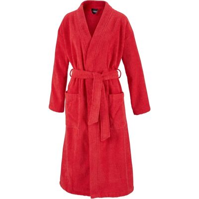 EGERIA Topas Unisex-Bademantel - Kimono, Baumwolle, Rot EGERIA Topas Unisex-Bademantel - Kimono, Baumwolle, Rot