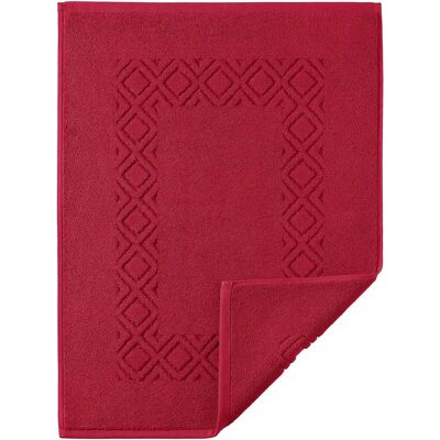 Egeria Bordeaux Badmatte - Badmat Egeria Bordeaux Badmatte - Badmat
