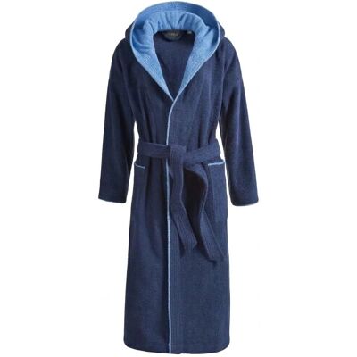 Egeria Calypso Kinderbademantel - Unisex, 100% Baumwolle, Marine, 152 Egeria Calypso Kinderbademantel - Unisex, 100% Baumwolle, Marine, 152
