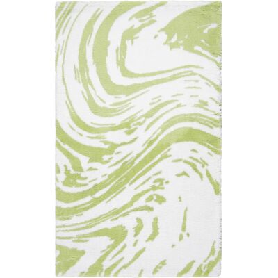 EGERIA Marble Grüne Badematte - Rechteckig - Rutschhemmend 60x100cm EGERIA Marble Grüne Badematte - Rechteckig - Rutschhemmend 60x100cm