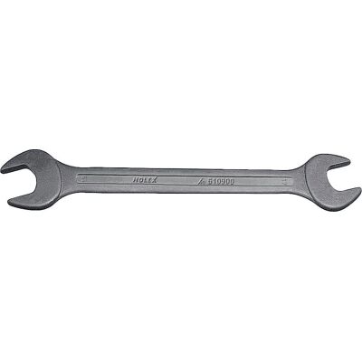 HOLEX Clé à fourche double - Forgée, Phosphatée, 265mm - Publicité HOLEX Clé à fourche double - Forgée, Phosphatée, 265mm - Publicité