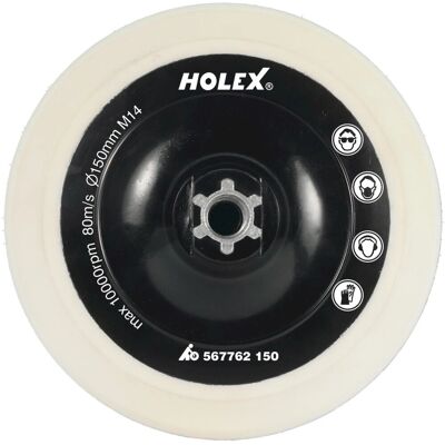 HOLEX M14 Tampon de Polissage - Support Flexible - Publicité HOLEX M14 Tampon de Polissage - Support Flexible - Publicité