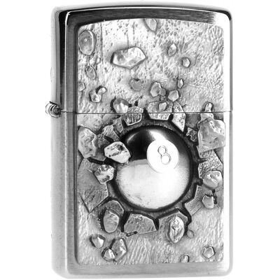Zippo Acht-Ball Schwarz Feuerzeug - Billard Zubehör Zippo Acht-Ball Schwarz Feuerzeug - Billard Zubehör