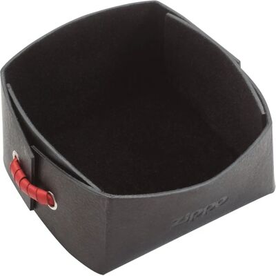 Zippo Vide-Poche en Cuir - Noir Zippo Vide-Poche en Cuir - Noir