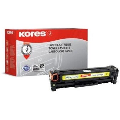 Kores G1233RBG Gelber Toner für HP Laserjet Pro 300 - 2600 Seiten Kores G1233RBG Gelber Toner für HP Laserjet Pro 300 - 2600 Seiten