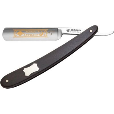 Dovo Astrale 5/8 tommer Halvhult Ebenholz Barberhøvel - Barberhøvel Dovo Astrale 5/8 tommer Halvhult Ebenholz Barberhøvel - Barberhøvel
