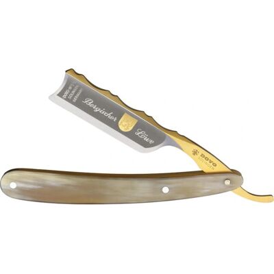 Dovo Solingen Horn 6/8 Spanish Point Barberhøvel - Barberhøvel Dovo Solingen Horn 6/8 Spanish Point Barberhøvel - Barberhøvel