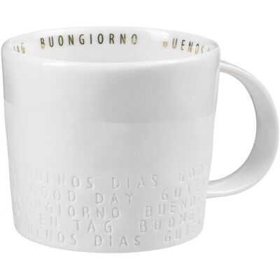 Raeder Guten Tag 0,25l Weiss Tasse Raeder Guten Tag 0,25l Weiss Tasse