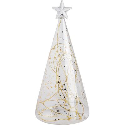 Räder - x-mas glazen boompje - 22 x 10 cm - argent - decorative item - Publicité Räder - x-mas glazen boompje - 22 x 10 cm - argent - decorative item - Publicité