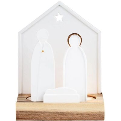 Raeder Weihnachtskrippe Kerzenhalter - Für Teelichter Raeder Weihnachtskrippe Kerzenhalter - Für Teelichter