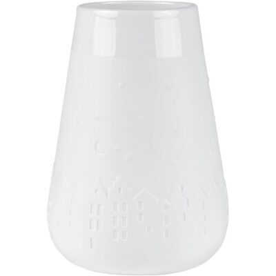 Räder Porzellanvase Winterstadt - 14x20cm - Vase Räder Porzellanvase Winterstadt - 14x20cm - Vase
