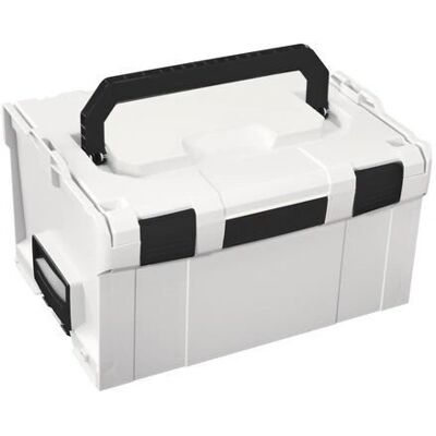 Boîte de rangement rectangulaire Sortimo 238 - 25,5L, Noir, Blanc - Publicité Boîte de rangement rectangulaire Sortimo 238 - 25,5L, Noir, Blanc - Publicité