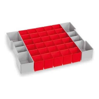 L-BOXX 6000010090 Opbevaringsboks Tilbehør - Grå, Rød Inset box sæt L-BOXX 6000010090 Opbevaringsboks Tilbehør - Grå, Rød Inset box sæt
