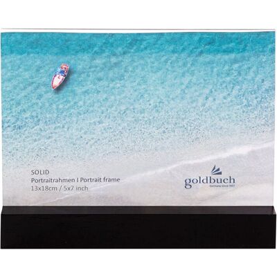 Goldbuch - 950053 - 13x18cm - Schwarz - Bilderrahmen Goldbuch - 950053 - 13x18cm - Schwarz - Bilderrahmen