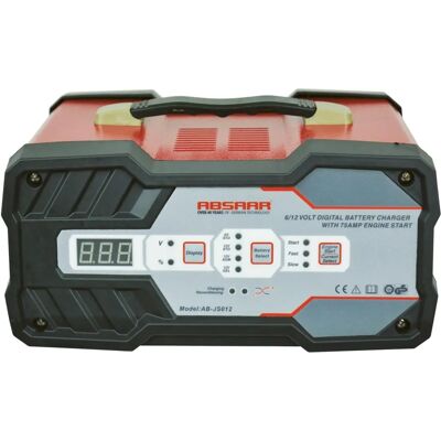 Absaar Batteriladdare - 6-12 V / 12 A - Bly-syra, AGM, Gel Absaar Batteriladdare - 6-12 V / 12 A - Bly-syra, AGM, Gel